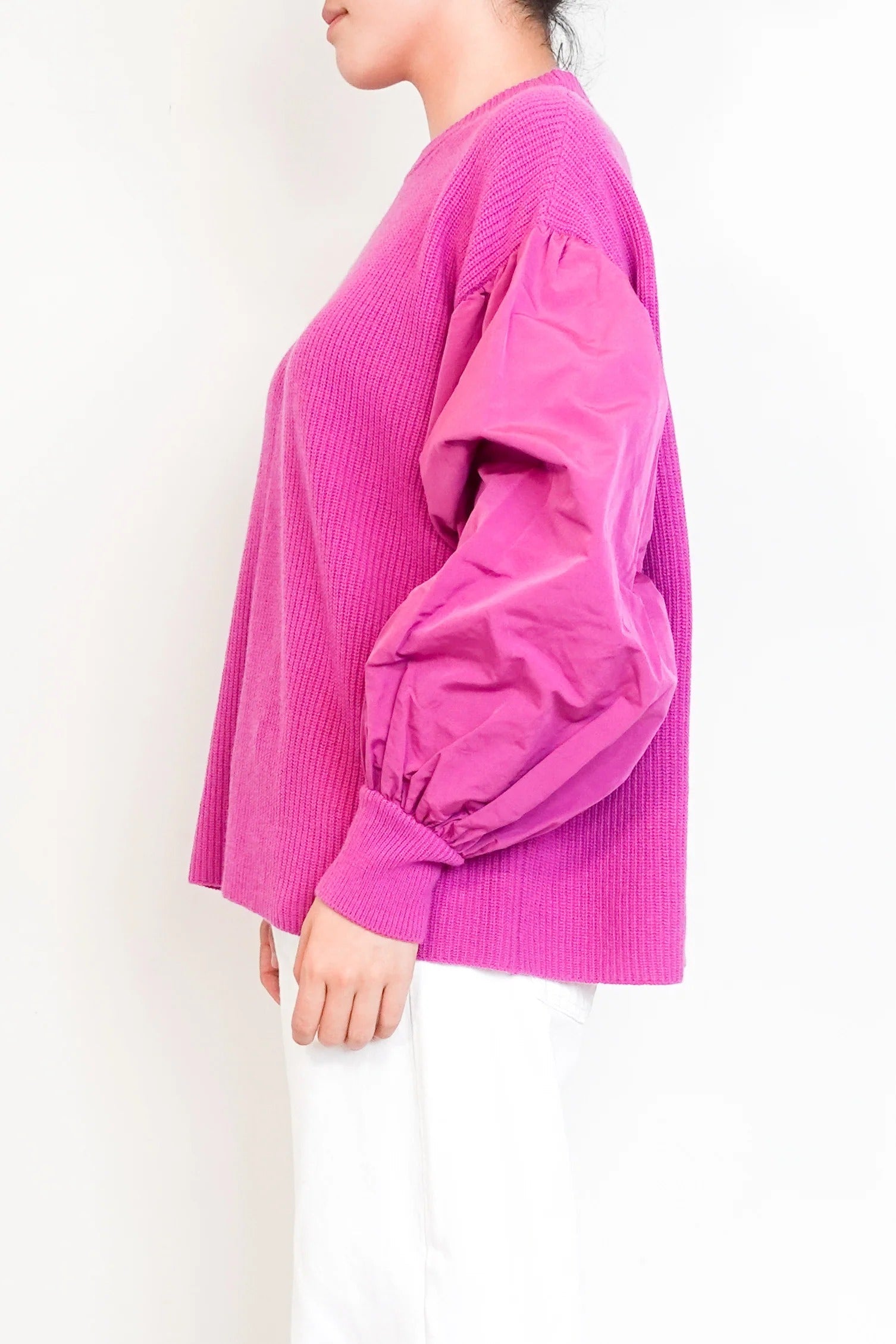 Women's Purple Wool Jumper